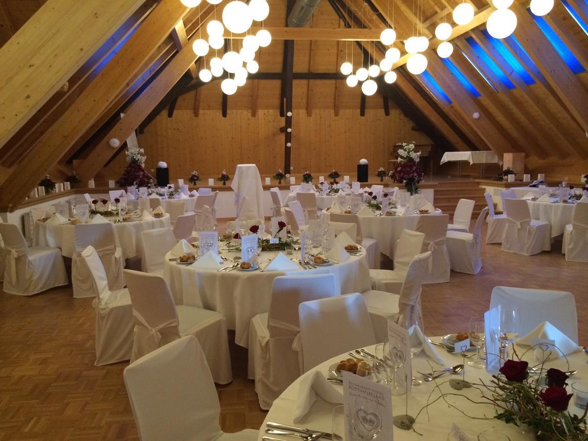 Restaurant Hotel Ruettihubelbad Walkringen Eksteriør billede